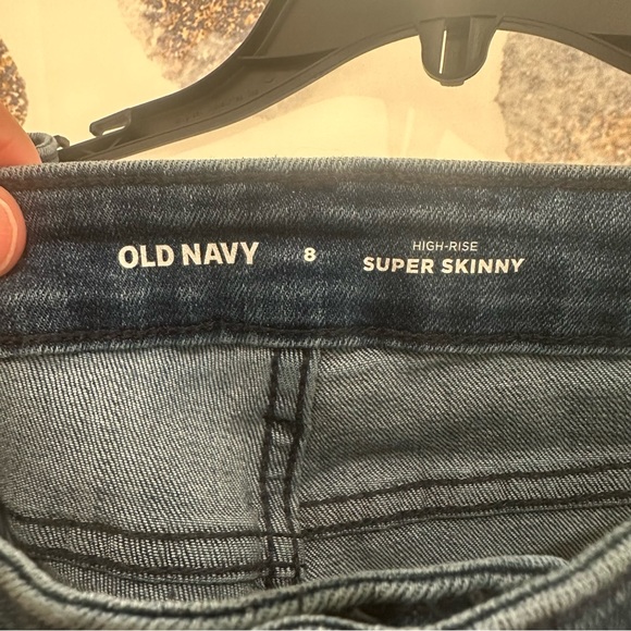 Old Navy High Rise Super Skinny sz 8 - Picture 3 of 8